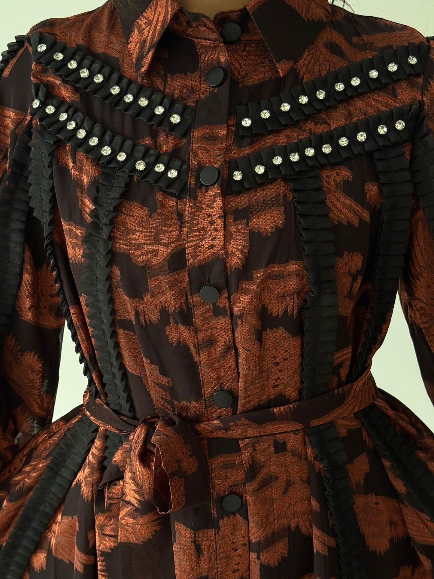 Saffron Paisley Maxi Dress