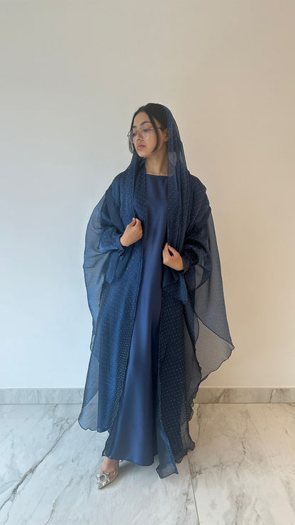 Midnight Blue Abaya