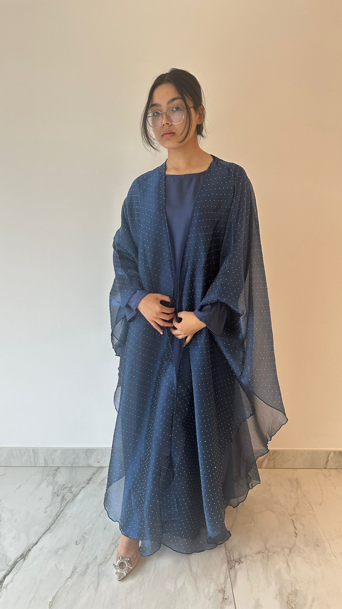 Midnight Blue Abaya