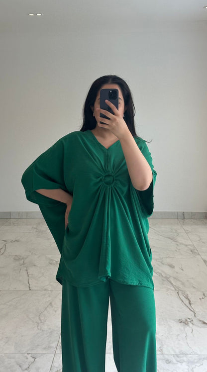 Green Oversized Ring Coord